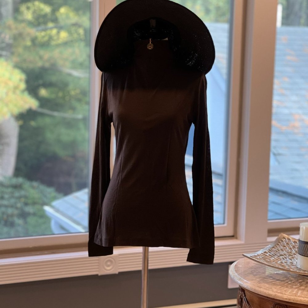 Tory Burch Brown Wool Blend Top - Picture 3 of 14